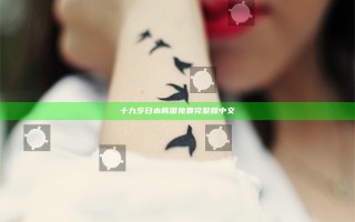 十九岁日本韩国免费完整版中文